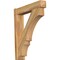 Ekena Millwork Balboa Rough Sawn Arts and Crafts Outlooker, Western Red Cedar, 6"W x 28"D x 32"H OUT06X28X32BOA03RWR - alternate 1